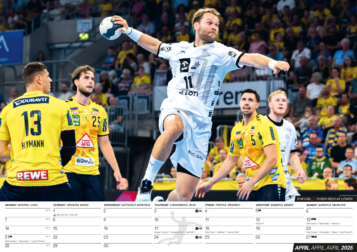 Bild: 9798893610147 | Handball 2025 Kalender | Kalender | 14 S. | Deutsch | 2025