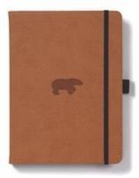 Cover: 5285003136269 | Dingbats A5+ Wildlife Brown Bear Notebook - Plain | Taschenbuch | 2018