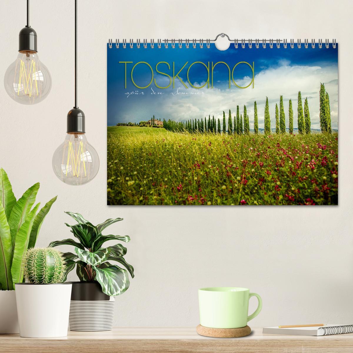 Bild: 9783435371617 | Toskana - spür den Sommer (Wandkalender 2025 DIN A4 quer), CALVENDO...