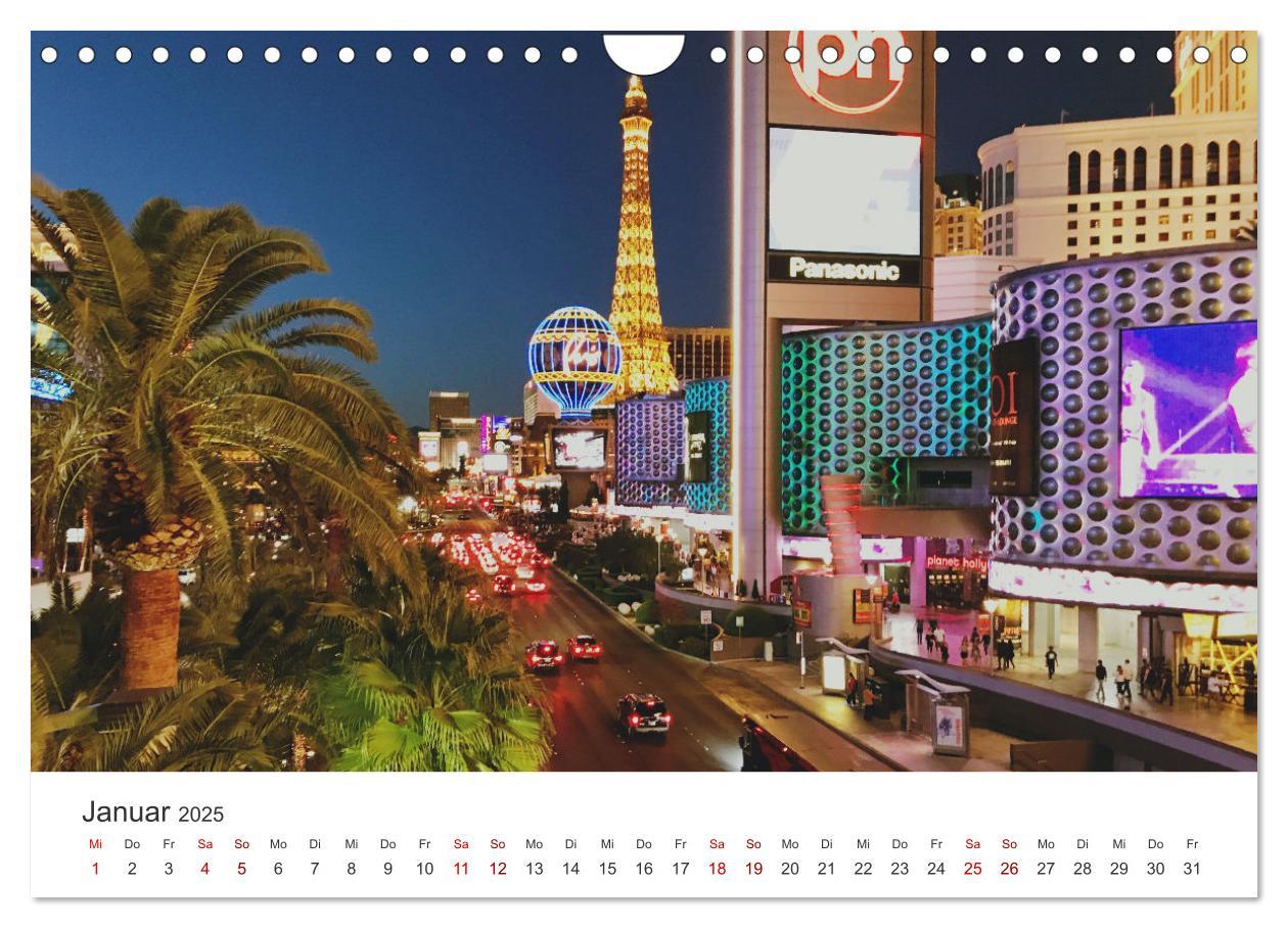 Bild: 9783435008261 | Las Vegas - Spiel, Spaß und Glück (Wandkalender 2025 DIN A4 quer),...