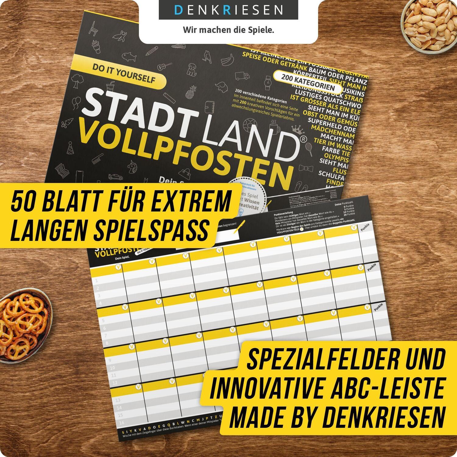 Bild: 4260528090112 | STADT LAND VOLLPFOSTEN® - DO IT YOURSELF-EDITION | Barreto (u. a.)