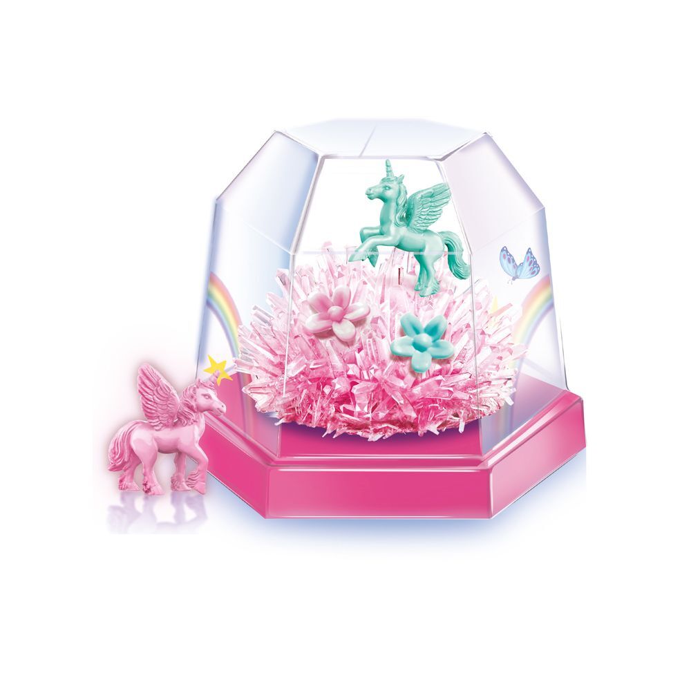 Bild: 4893156039231 | Crystal Terrarium - Kristalle Züchten Einhorn | Spiel | Karton | 2024