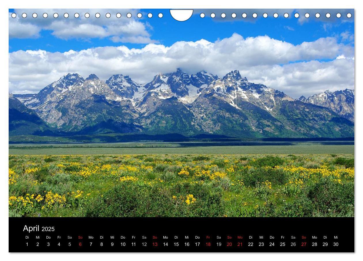 Bild: 9783435824908 | Wyoming! (Wandkalender 2025 DIN A4 quer), CALVENDO Monatskalender