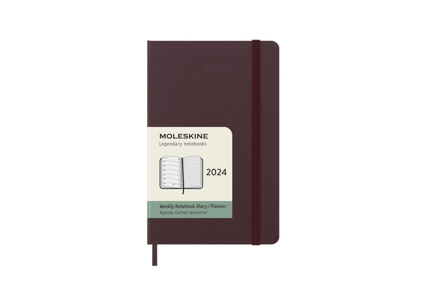 Cover: 8056598857115 | Moleskine 12 Monate Wochen Notizkalender 2024, Pocket/A6, 1 Wo = 1...