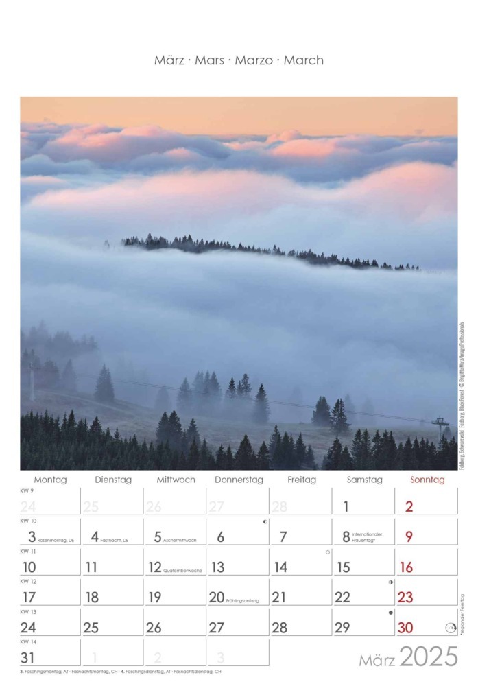 Bild: 4251732341183 | Alpha Edition - Baden-Württemberg 2025 Bildkalender, 23,7x34cm,...