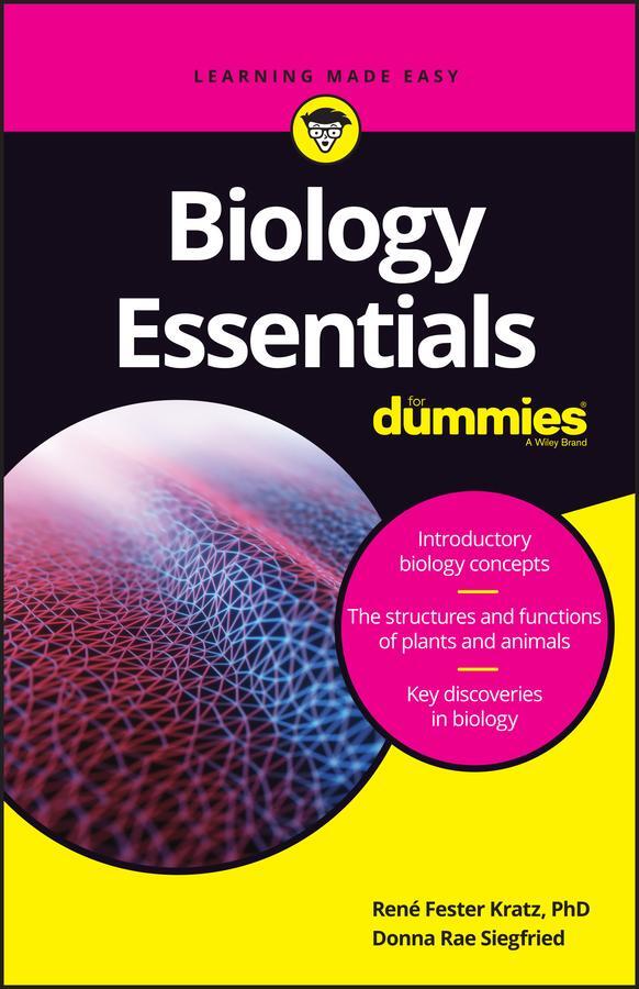 Cover: 9781119589587 | Biology Essentials For Dummies | Donna Rae Siegfried (u. a.) | Buch