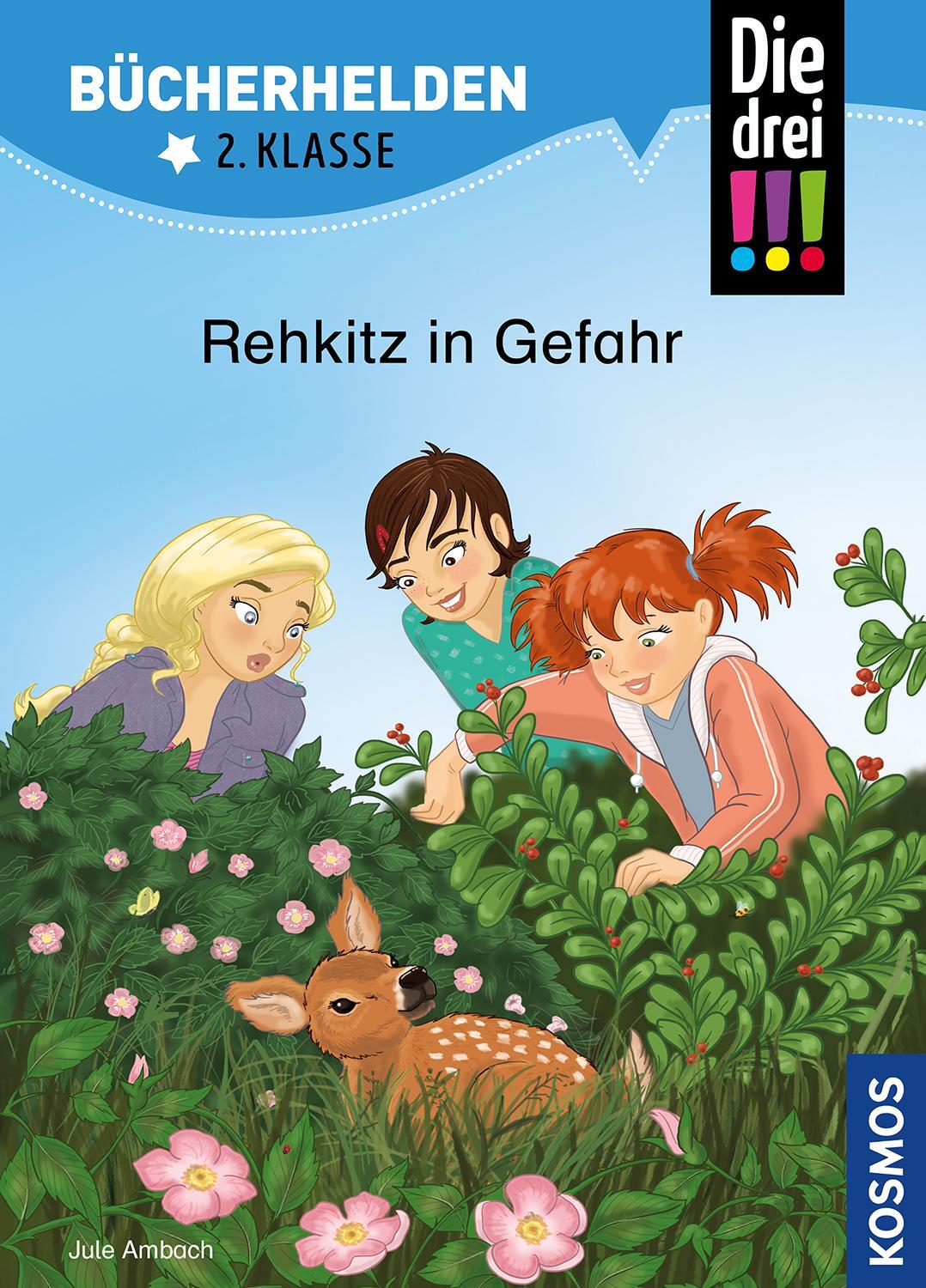 Cover: 9783440164143 | Die drei !!!, Bücherhelden 2. Klasse, Rehkitz in Gefahr | Jule Ambach