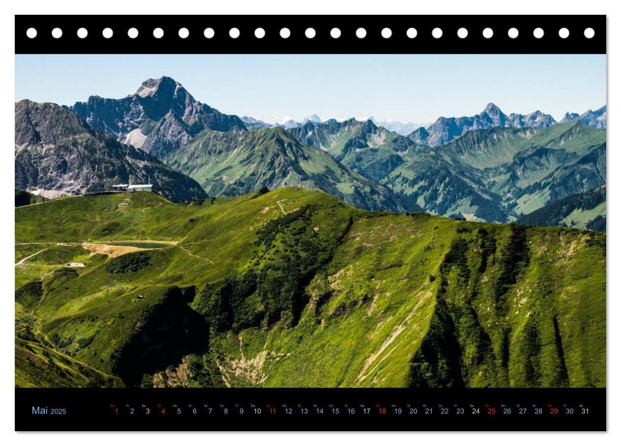 Bild: 9783435605651 | Region Oberstdorf - Kleinwalsertal und Nebelhorn (Tischkalender...