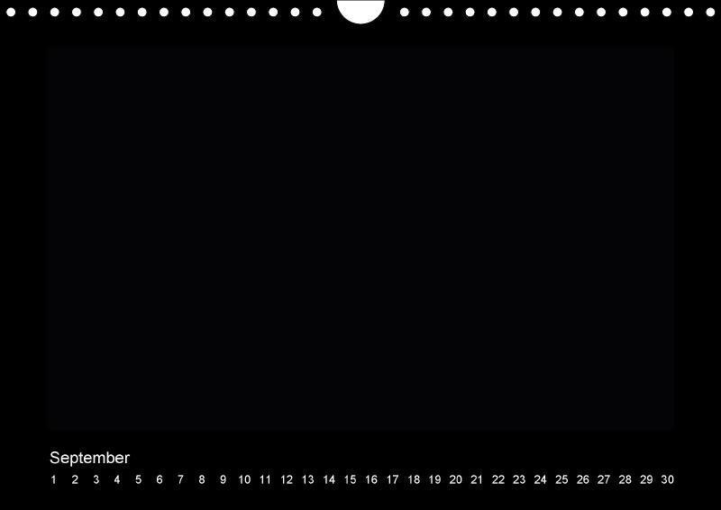 Bild: 9783664580811 | Geburtstags - Bastelkalender - Schwarz (Wandkalender immerwährend...