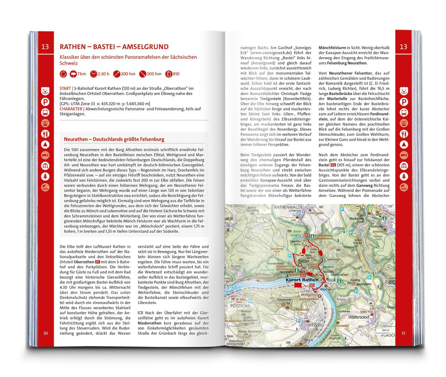 Bild: 9783991219026 | KOMPASS Wanderlust Elbsandsteingebirge und bei Dresden | Taschenbuch