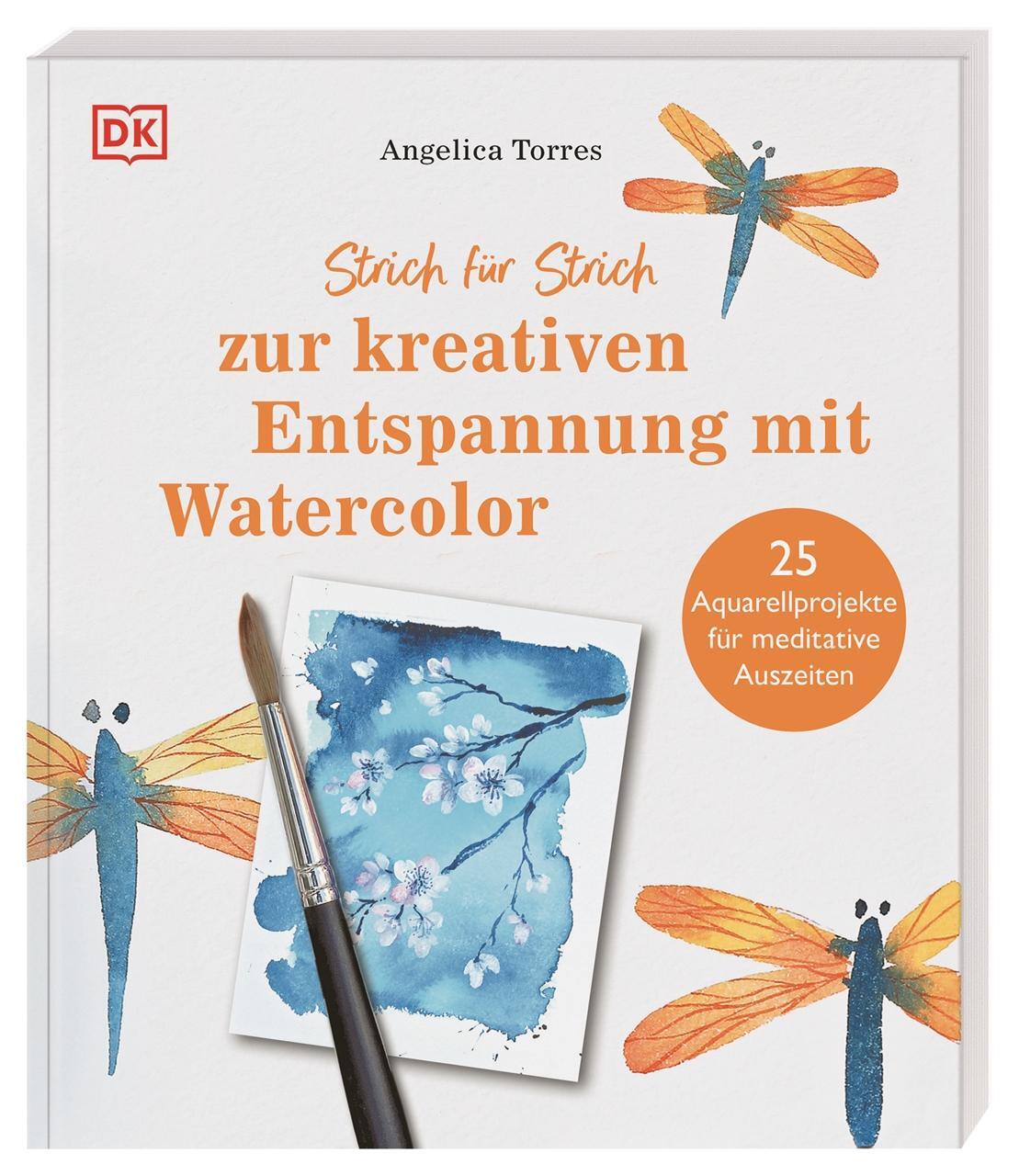 Cover: 9783831046454 | Strich für Strich zur kreativen Entspannung mit Watercolor | Torres