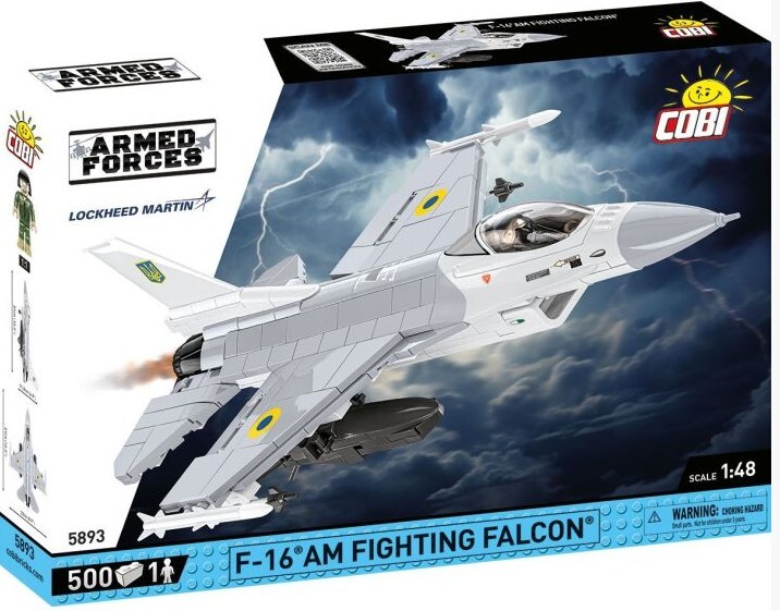 Cover: 5902251058937 | COBI Armed Forces 5893 - F-16AM Fighting Falcon, Mehrzweckflugzeug,...