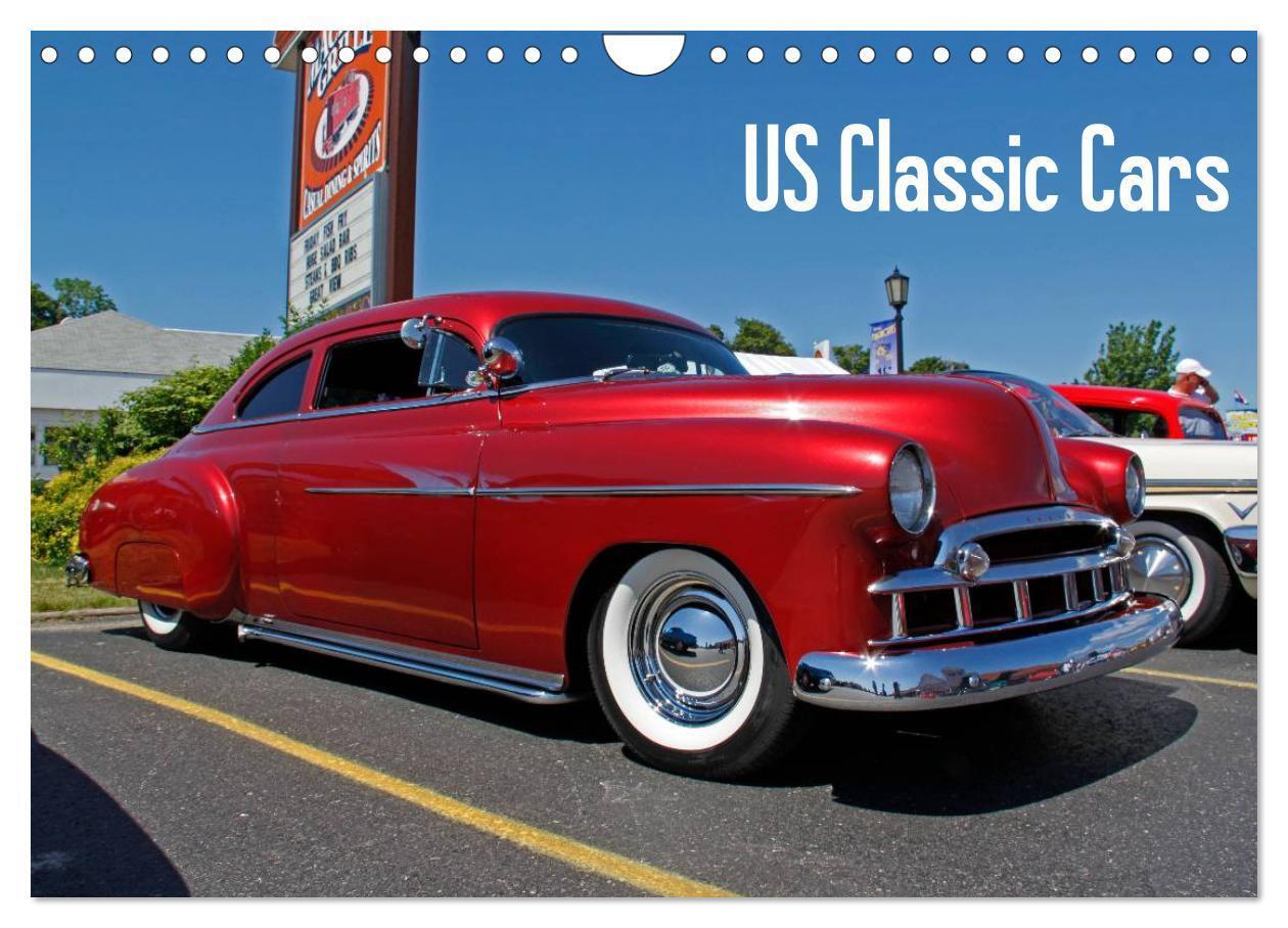 Cover: 9781325977161 | US Classic Cars (Wall Calendar 2025 DIN A4 landscape), CALVENDO 12...