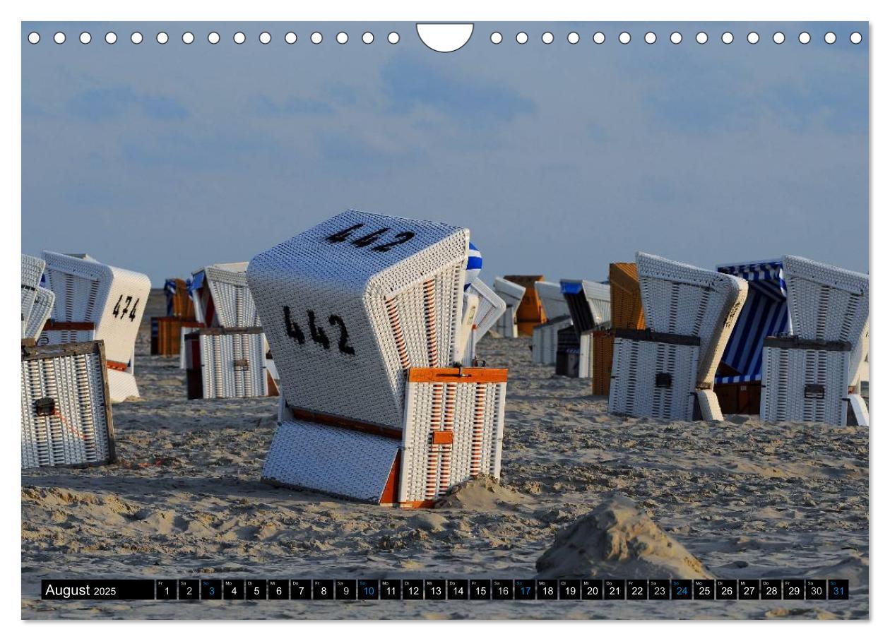 Bild: 9783435757237 | St. Peter Ording (Wandkalender 2025 DIN A4 quer), CALVENDO...