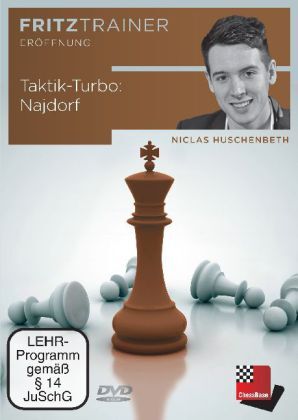 Cover: 9783866814141 | Taktik-Turbo: Najdorf, DVD-ROM, DVD-ROM | Niclas Huschenbeth | DVD-ROM