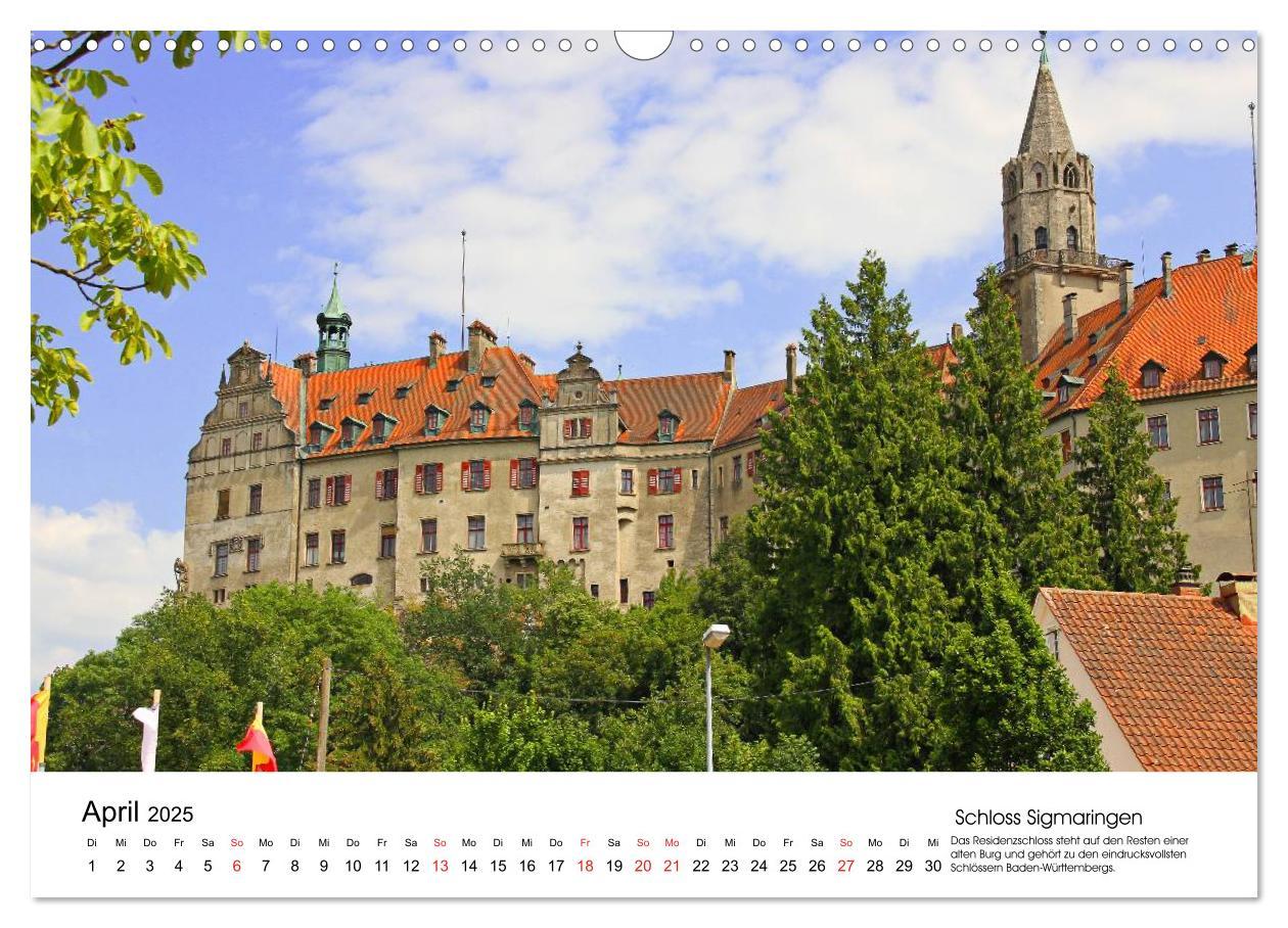 Bild: 9783435518500 | Deutschlands Burgen - Von der Burg zum Schloss (Wandkalender 2025...