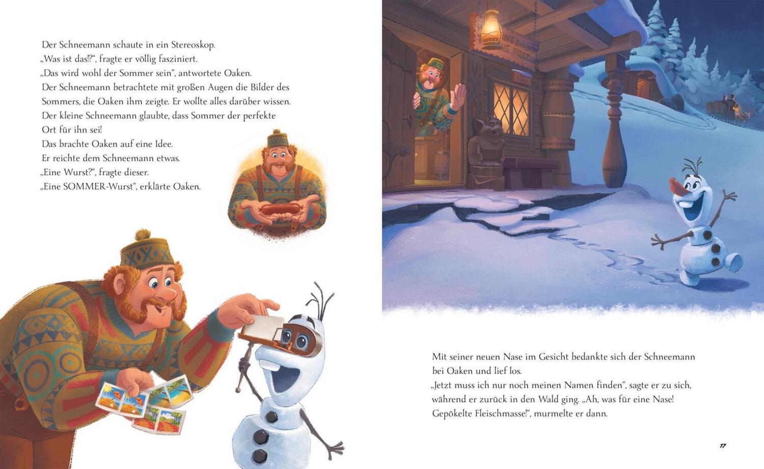 Bild: 9783551280657 | Disney: Das große Olaf-Vorlesebuch | besonders edle Ausstattung | Buch