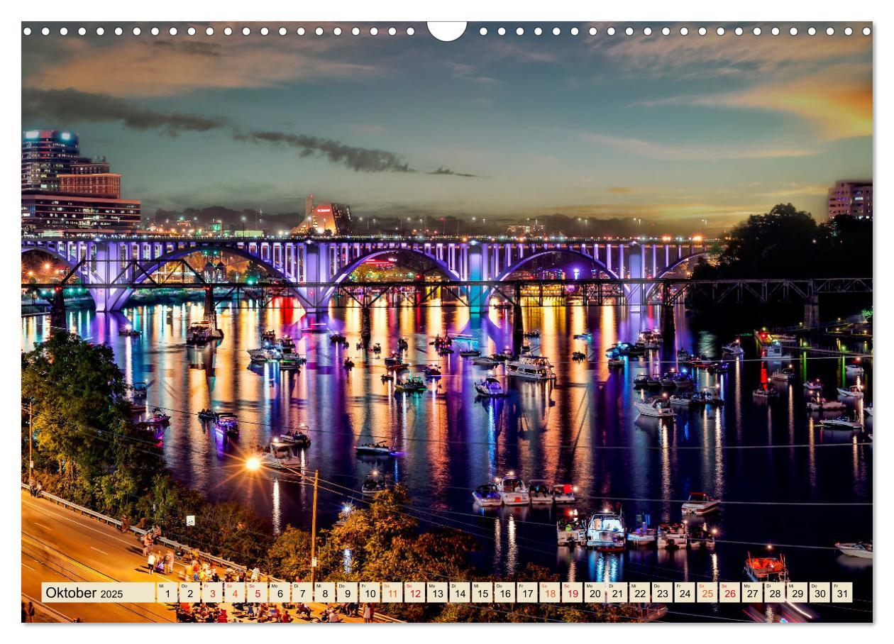 Bild: 9783383928871 | Metropolen - Nacht Skylines (Wandkalender 2025 DIN A3 quer),...