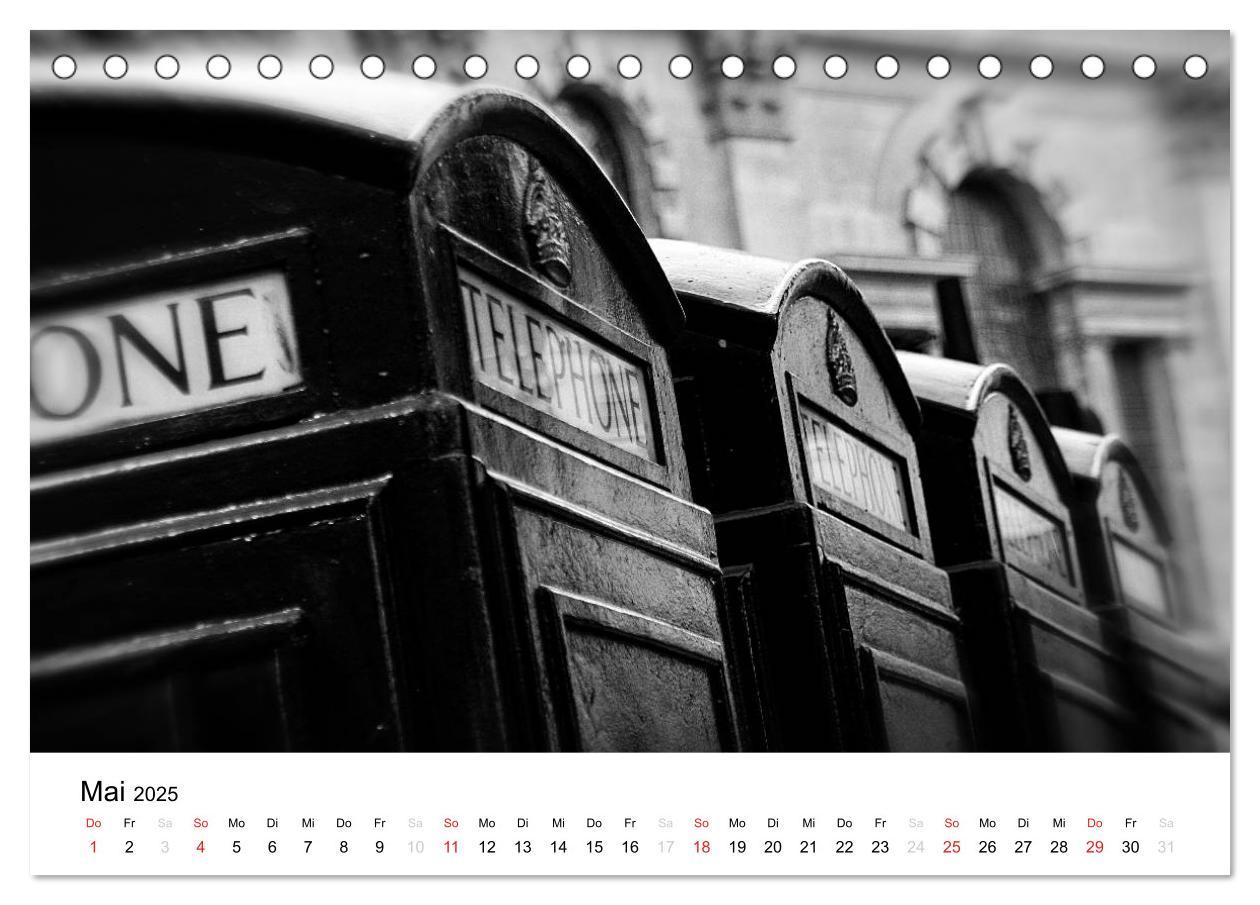 Bild: 9783435761180 | London (Tischkalender 2025 DIN A5 quer), CALVENDO Monatskalender