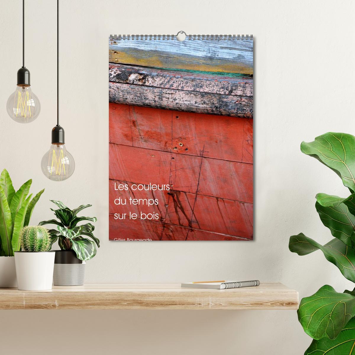 Bild: 9781325973743 | Les couleurs du temps sur le bois (Calendrier mural 2025 DIN A3...