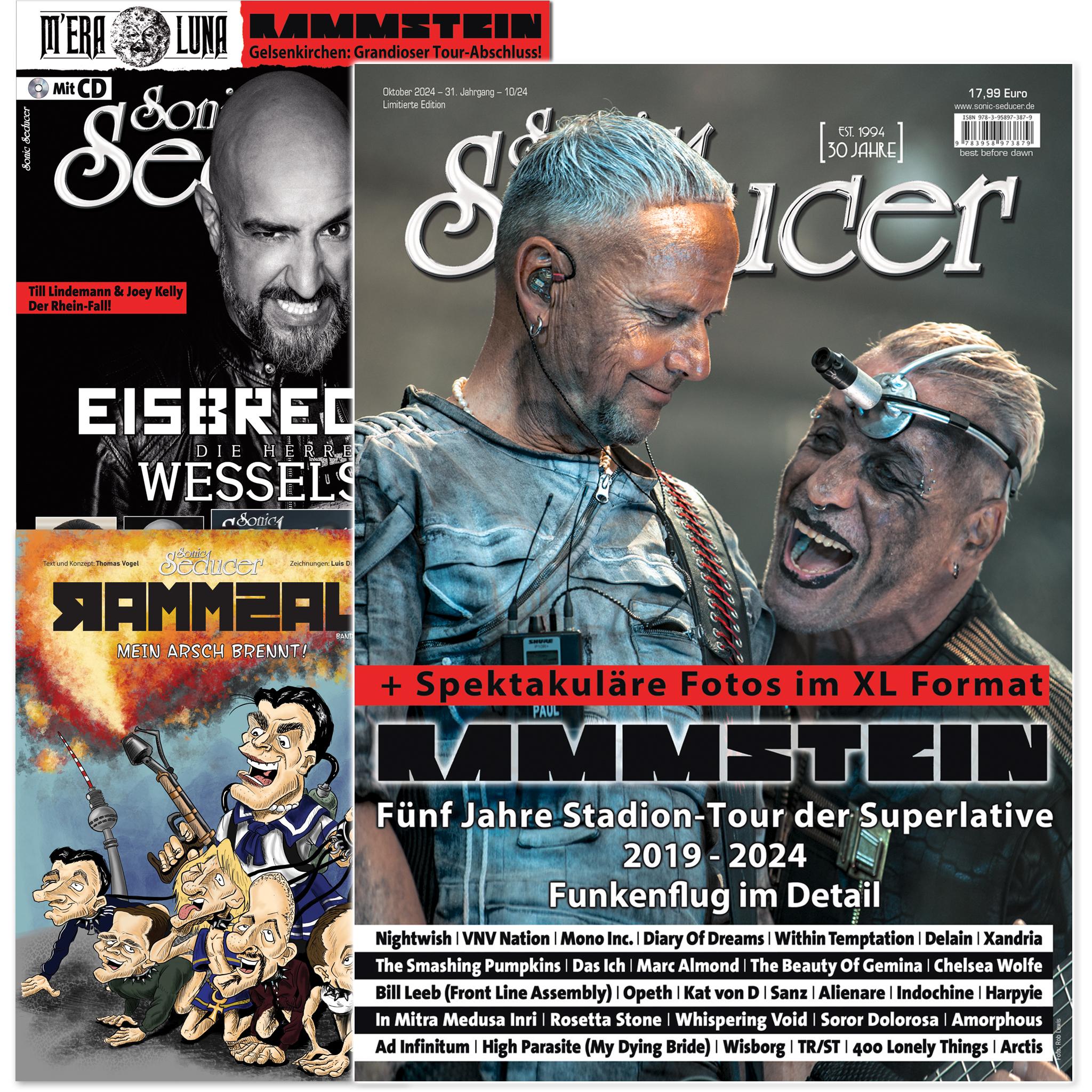 Cover: 9783958973879 | Sonic Seducer - Rammstein Live 2019-2024, LIMITED Edition + Rammsau...