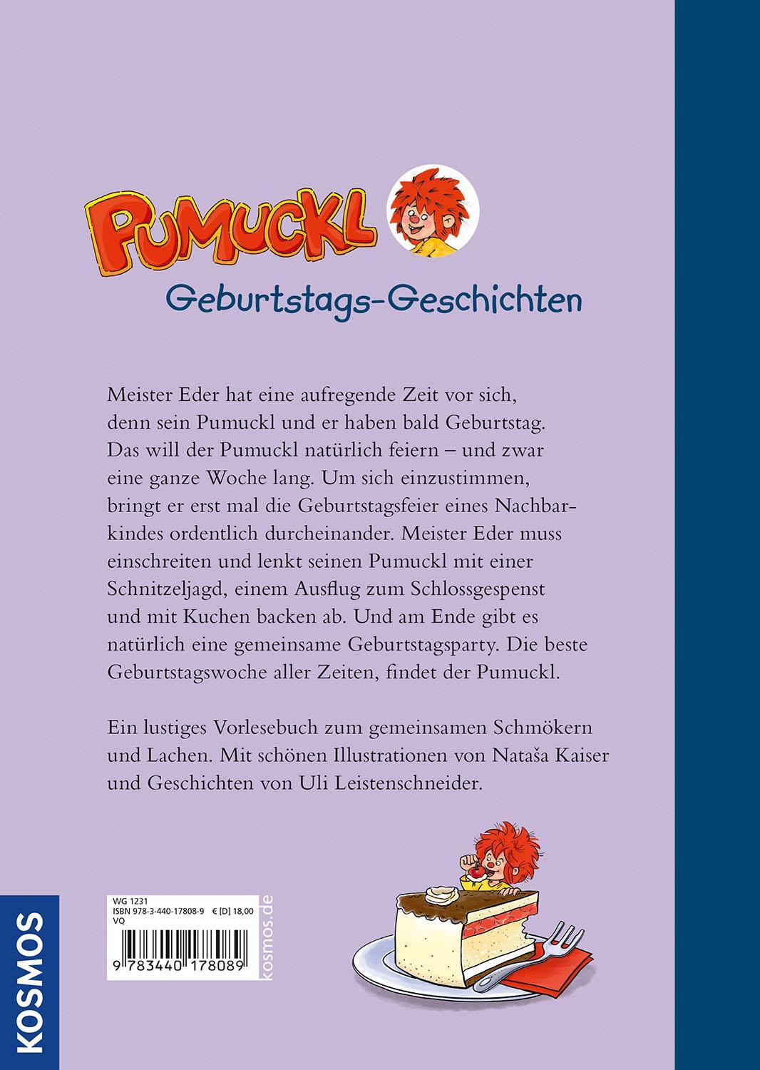 Rückseite: 9783440178089 | Pumuckl. Geburtstags-Geschichten | Ellis Kaut | Buch | 152 S. | 2023