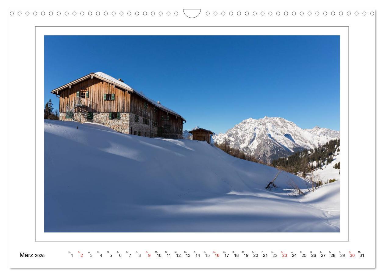 Bild: 9783435463886 | Rund um den Watzmann (Wandkalender 2025 DIN A3 quer), CALVENDO...