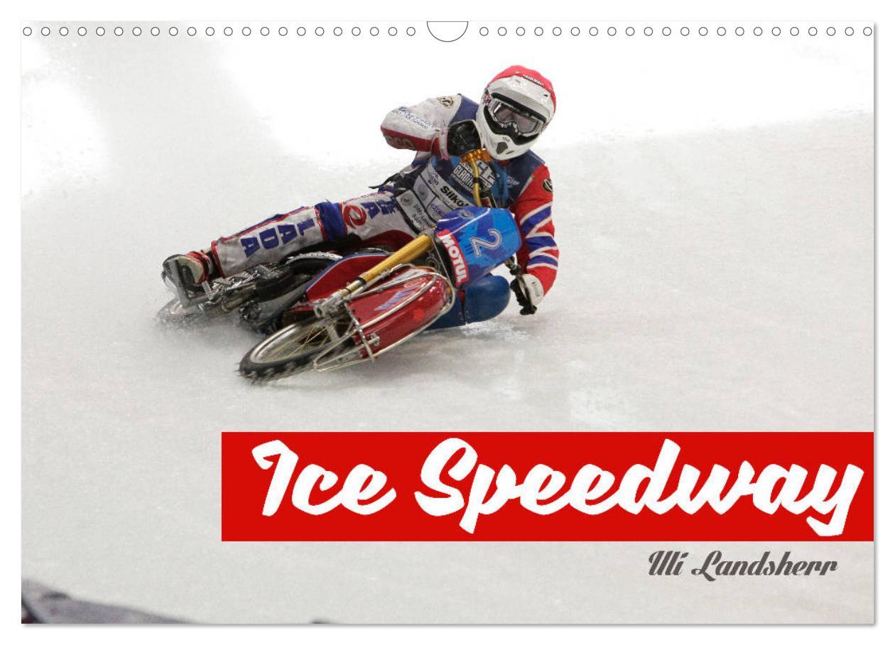 Cover: 9783435131143 | Ice Speedway (Wandkalender 2025 DIN A3 quer), CALVENDO Monatskalender