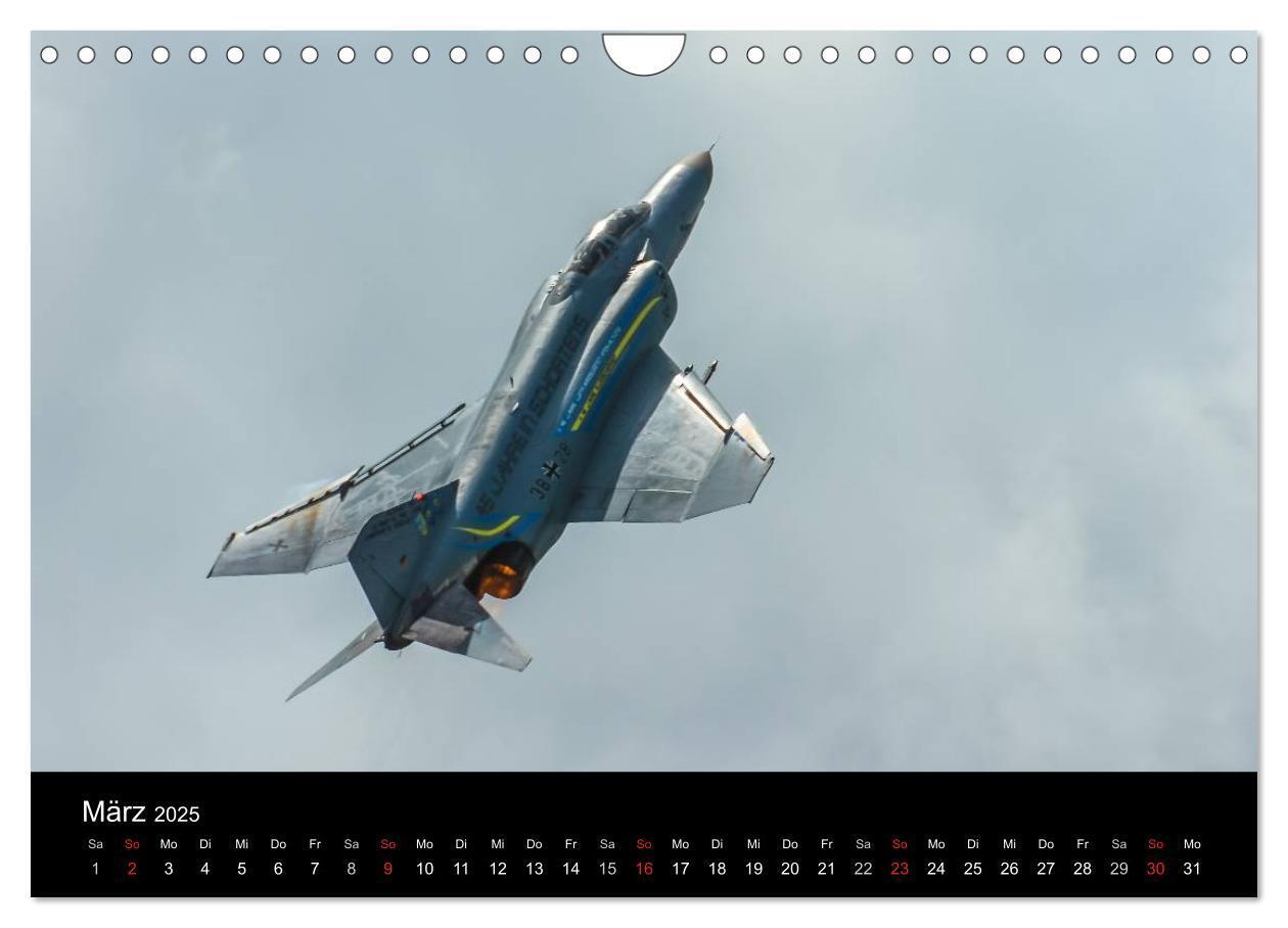 Bild: 9783435714544 | Phantoms bei der Luftwaffe (Wandkalender 2025 DIN A4 quer),...