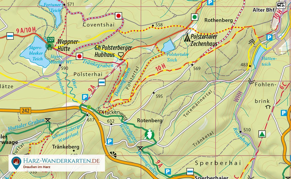 Bild: 9783945974063 | Der Oberharz Wander- und Fahrradkarte 1 : 30 000 | (Land-)Karte | 2016