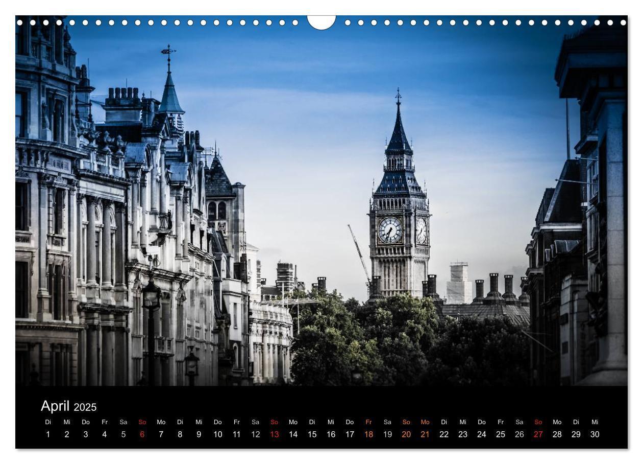 Bild: 9783435786824 | London - street view (Wandkalender 2025 DIN A3 quer), CALVENDO...