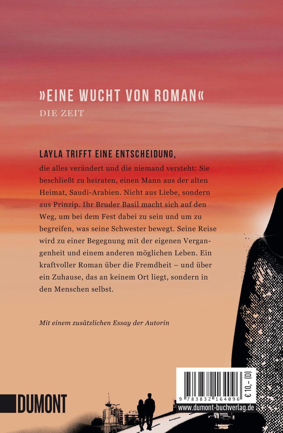 Rückseite: 9783832164096 | Weil wir längst woanders sind | Rasha Khayat | Taschenbuch | 206 S.