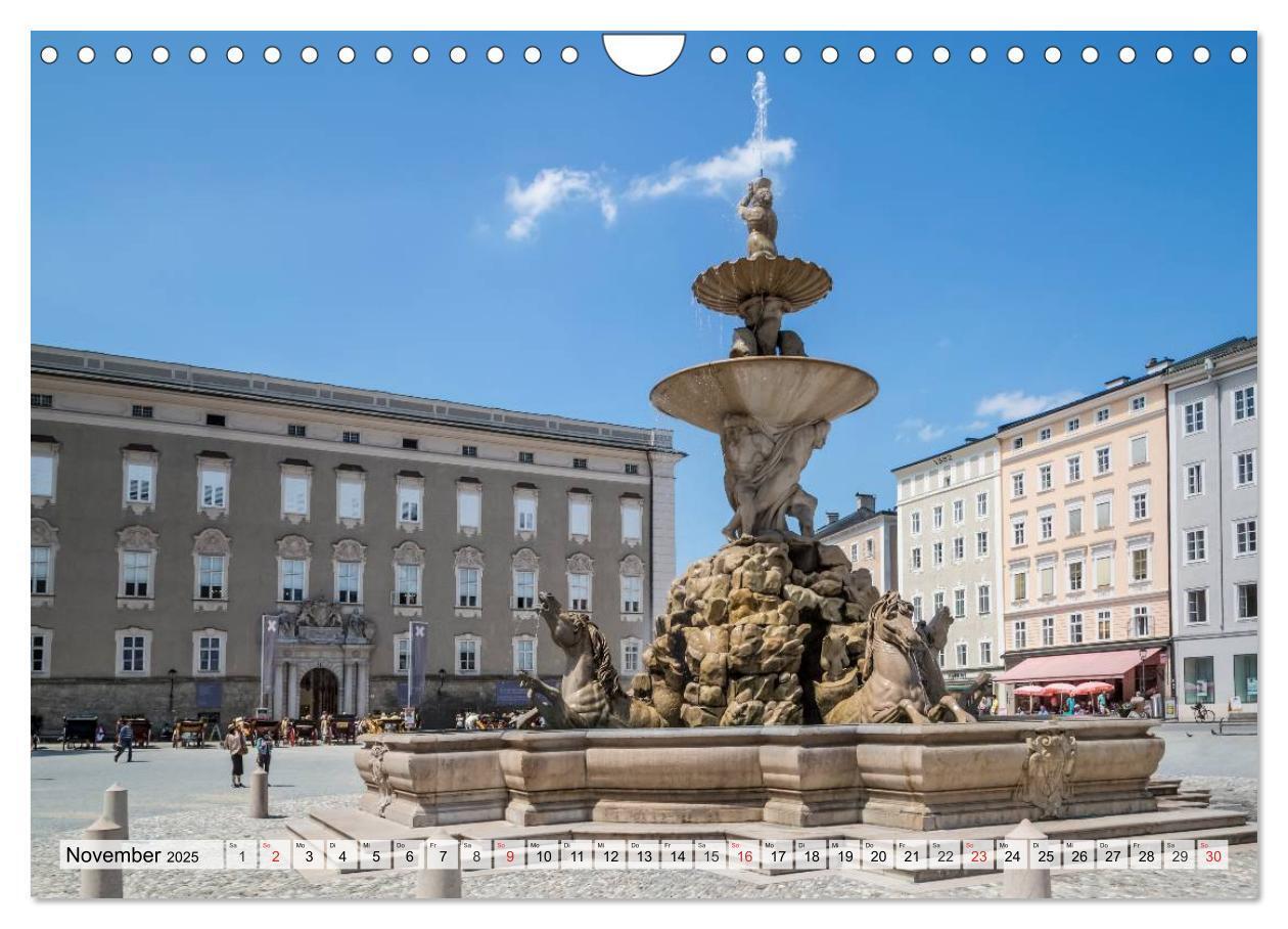 Bild: 9783435594795 | Charmantes Stadtherz SALZBURG (Wandkalender 2025 DIN A4 quer),...