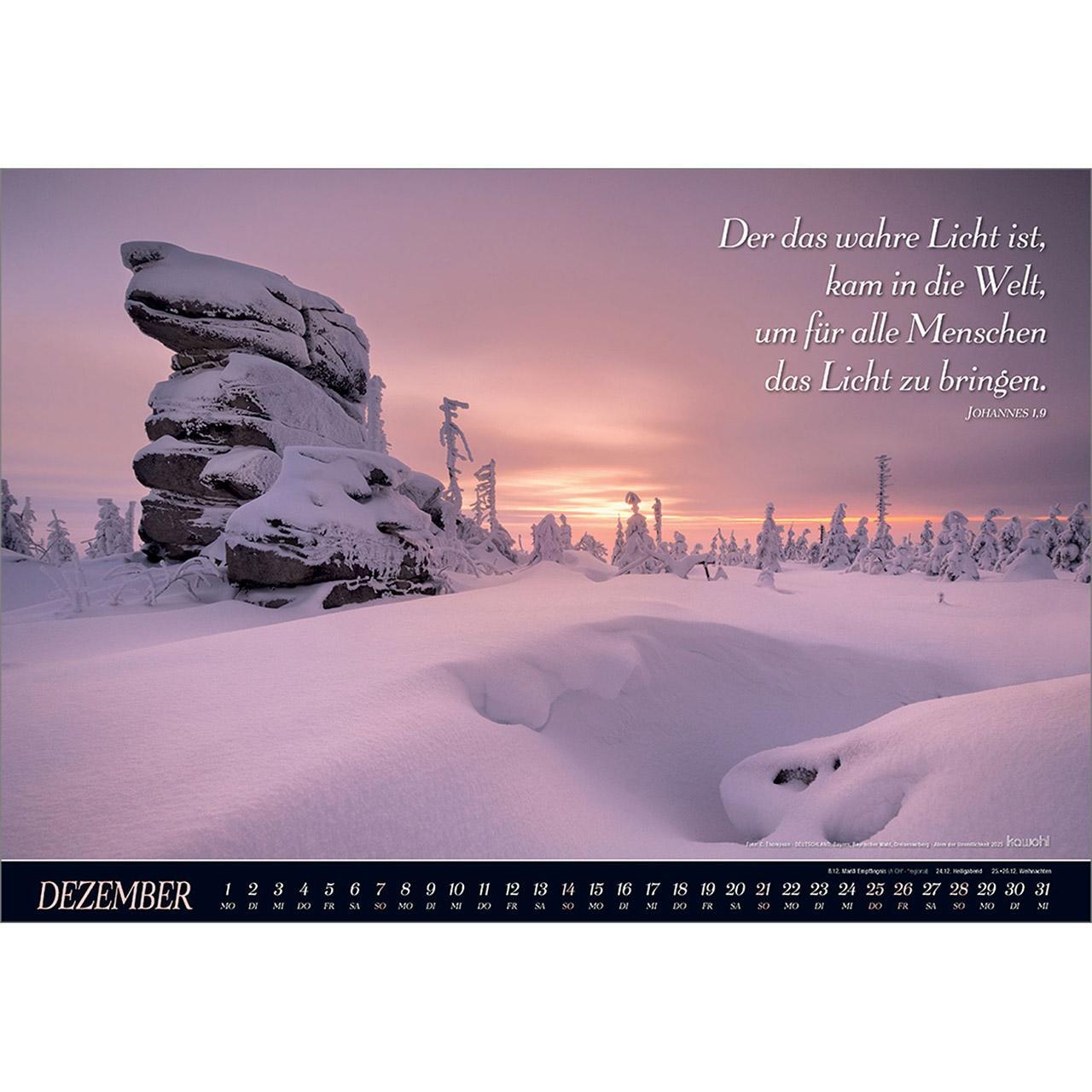 Bild: 9783754828458 | Atem der Unendlichkeit 2025 | Panorama-Kalender | Kalender | 14 S.