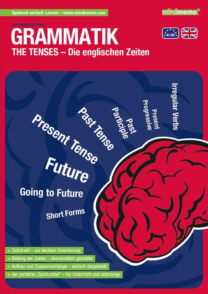 Cover: 9783954130351 | mindmemo Lernfolder - The Tenses - Die englischen Zeiten -...