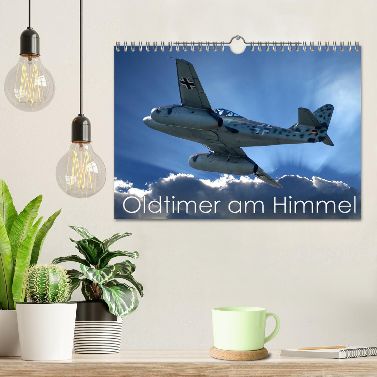 Bild: 9783435425037 | Oldtimer am Himmel (Wandkalender 2025 DIN A4 quer), CALVENDO...