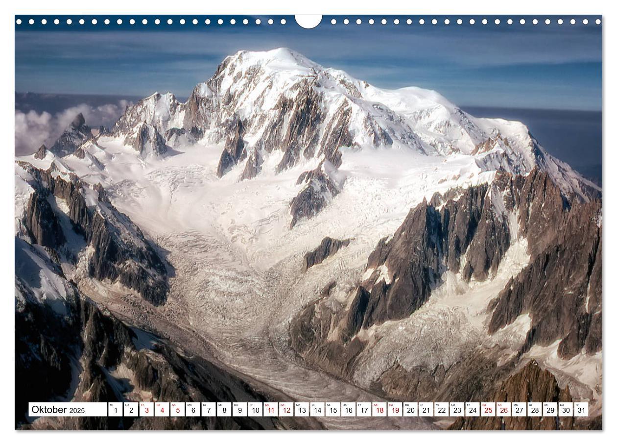 Bild: 9783435104598 | Mont-Blanc - Das Dach Europas (Wandkalender 2025 DIN A3 quer),...