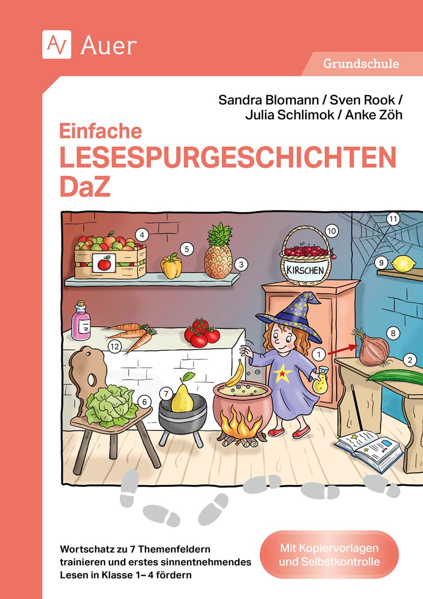 Cover: 9783403088370 | Einfache Lesespurgeschichten DaZ | S. Blomann (u. a.) | Broschüre