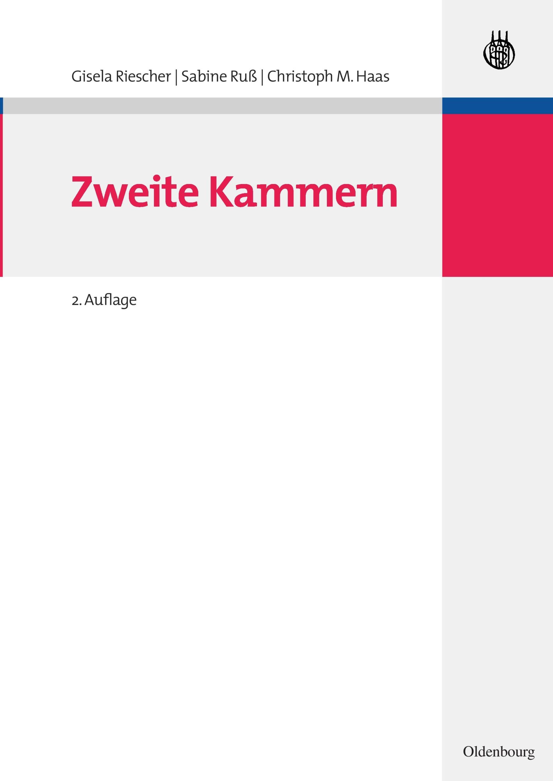 Cover: 9783486583120 | Zweite Kammern | Gisela Riescher (u. a.) | Taschenbuch | XIV | Deutsch