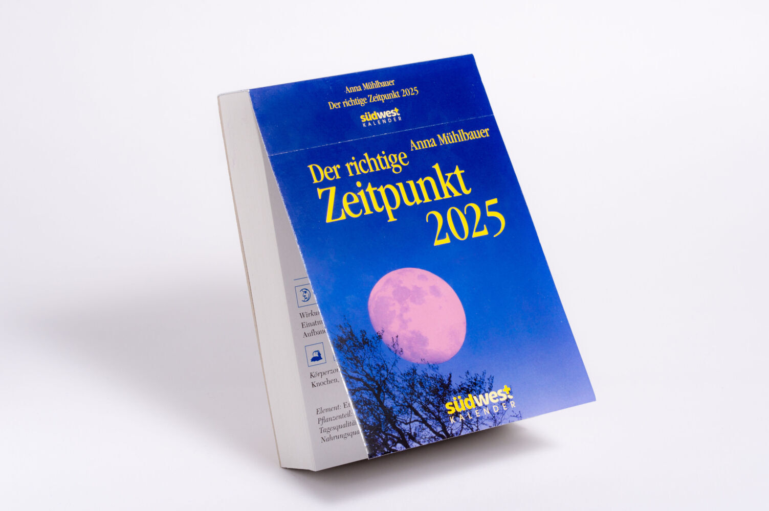 Bild: 9783517102832 | Der richtige Zeitpunkt 2025 - Tagesabreißkalender zum Aufstellen...