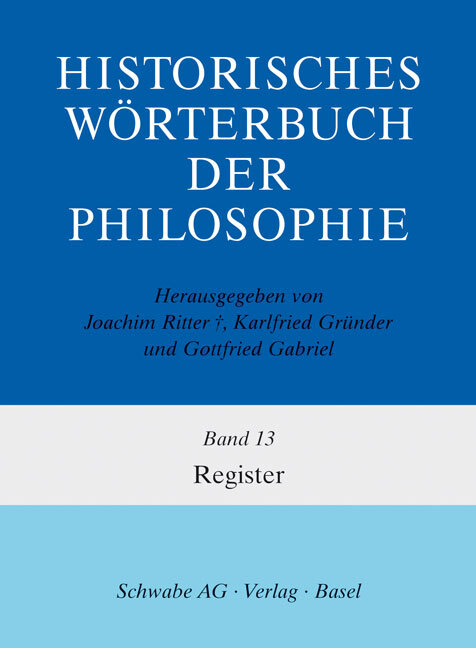 Cover: 9783796520501 | Register, mit CD-ROM | Schwabe Verlag Basel | EAN 9783796520501