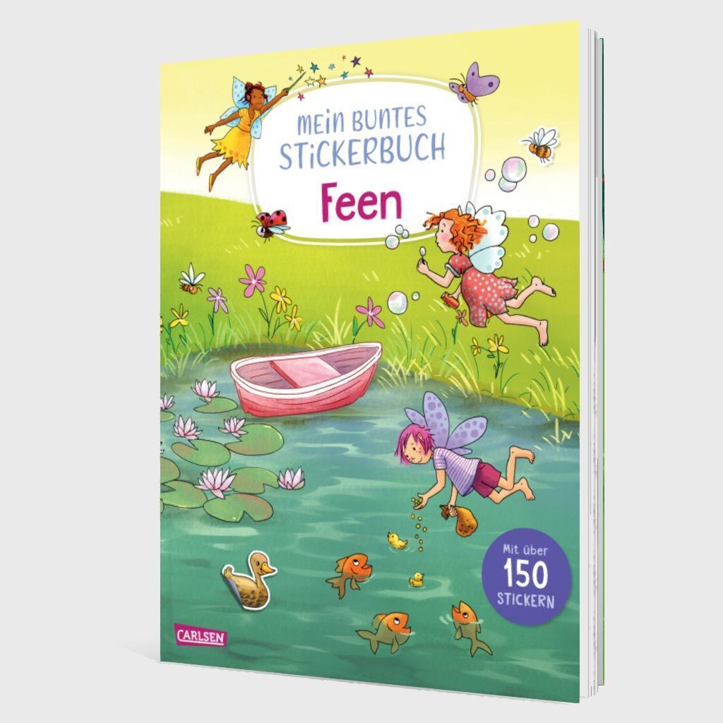 Bild: 9783551191779 | Mein buntes Stickerbuch: Feen | Laura Leintz | Broschüre | 24 S.