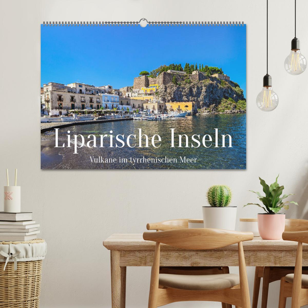 Bild: 9783435004126 | Liparische Inseln - Vulkane im Tyrrhenischen Meer (Wandkalender...