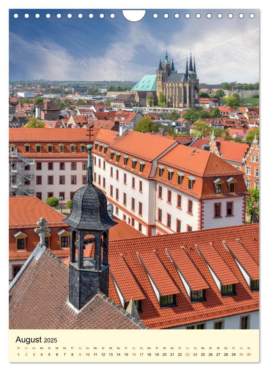 Bild: 9783435901487 | Geliebtes Erfurt (Wandkalender 2025 DIN A4 hoch), CALVENDO...