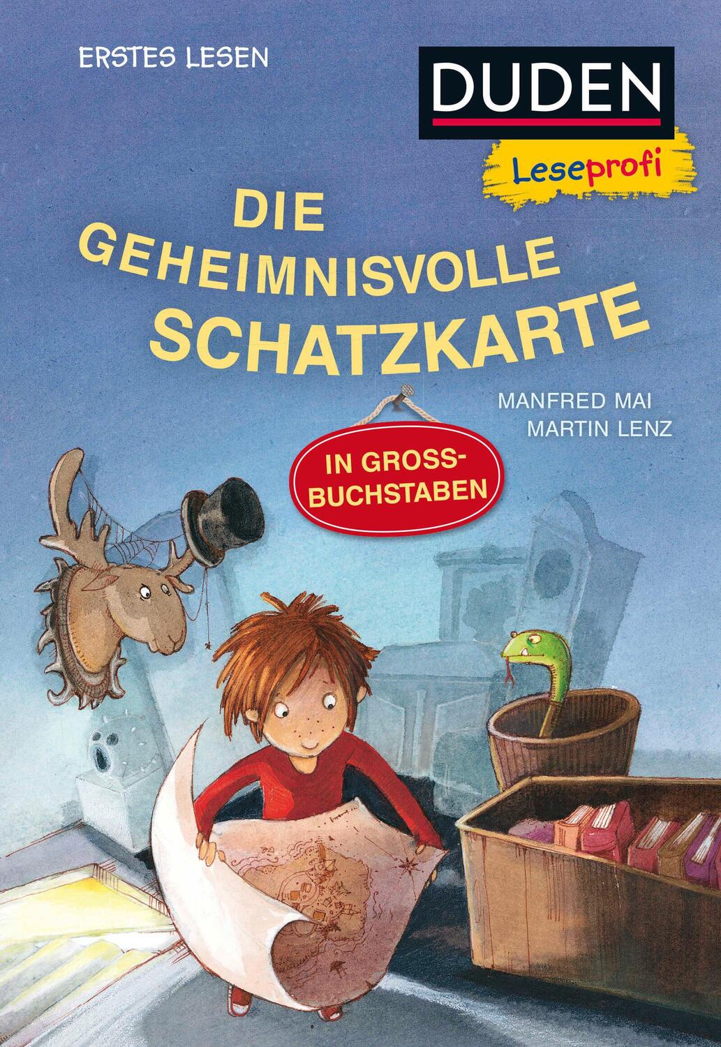 Cover: 9783737333856 | Duden Leseprofi - DIE GEHEIMNISVOLLE SCHATZKARTE, Erstes Lesen | Buch