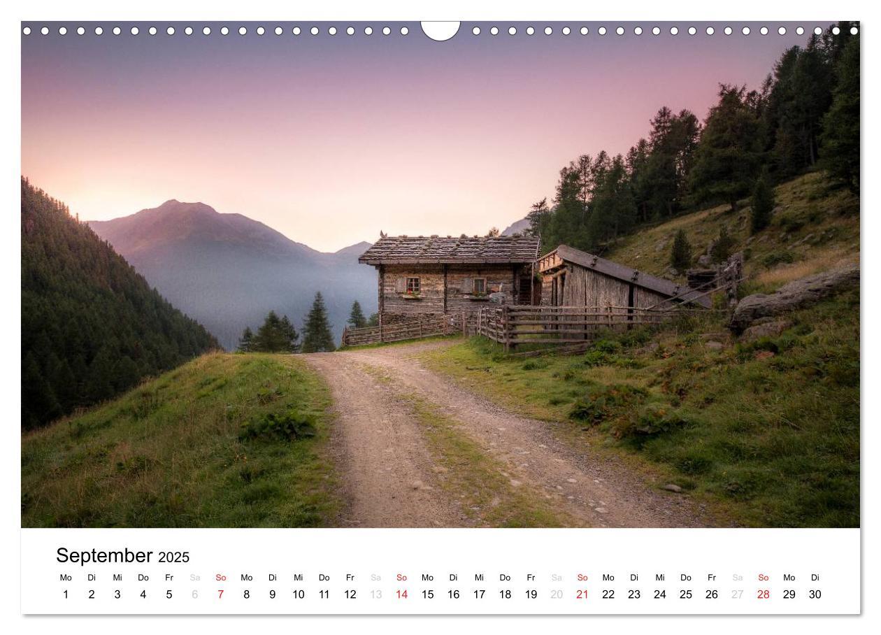 Bild: 9783435495498 | Almen im Ultental (Wandkalender 2025 DIN A3 quer), CALVENDO...