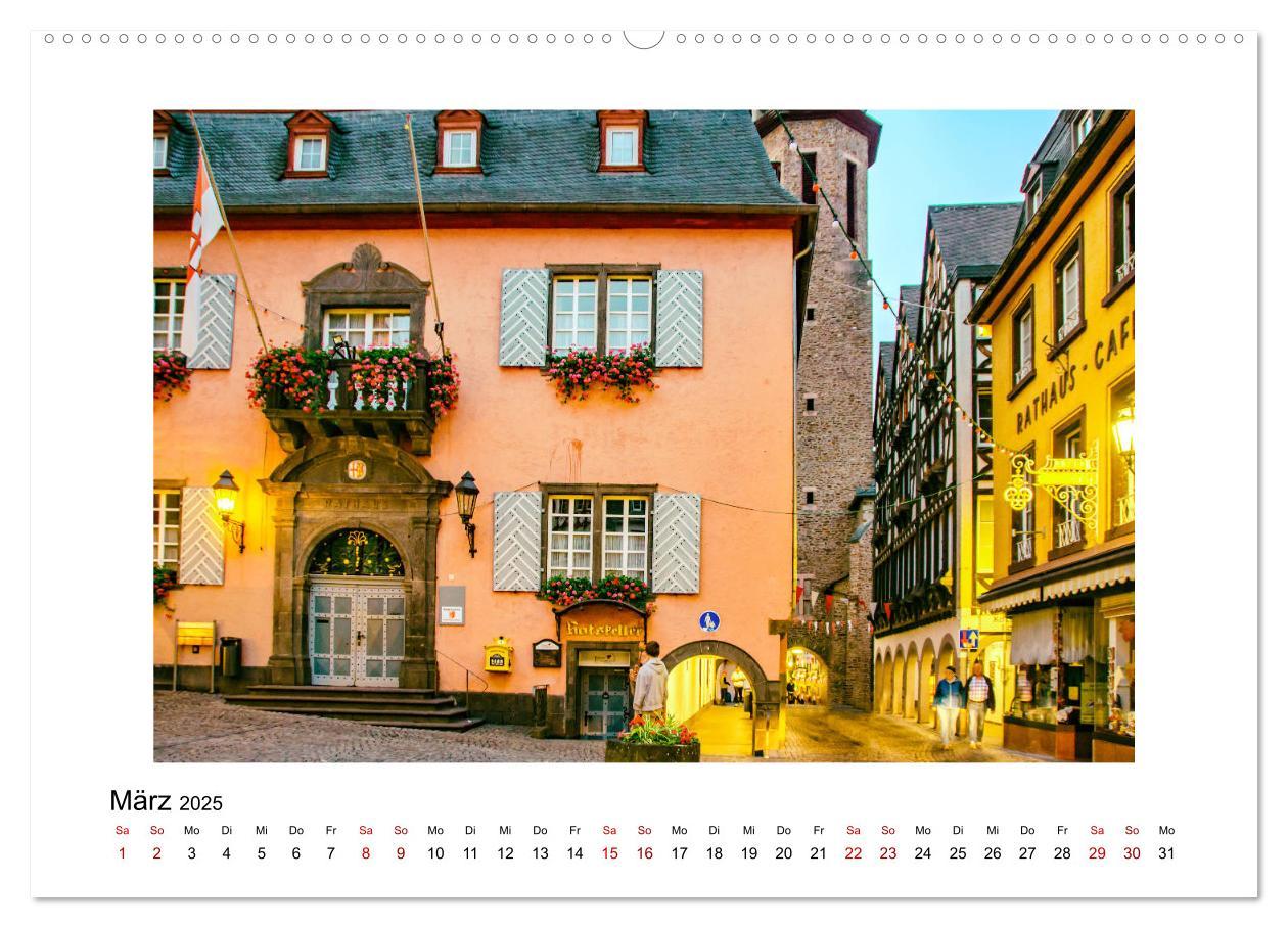 Bild: 9783435282234 | Cochem - an der Mosel (Wandkalender 2025 DIN A2 quer), CALVENDO...