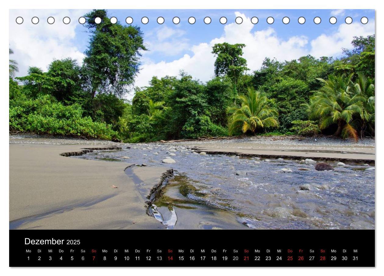 Bild: 9783435746279 | Costa Rica (Tischkalender 2025 DIN A5 quer), CALVENDO Monatskalender