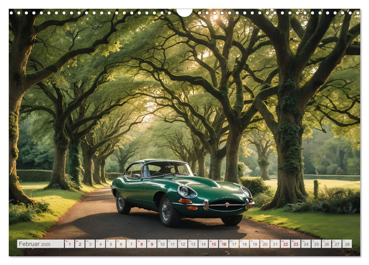 Bild: 9783457137611 | Virtual Classic Cars (Wandkalender 2025 DIN A3 quer), CALVENDO...