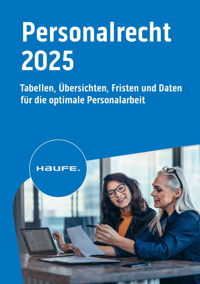 Cover: 9783648155318 | Haufe Personalrecht 2025 | Taschenbuch | 272 S. | Deutsch | 2025